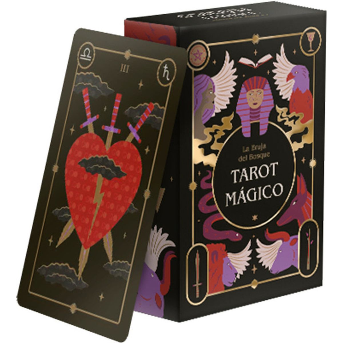 CONTRAPUNTO - Libro Tarot mágico. 78 cartas y guía - Lindsay Squire