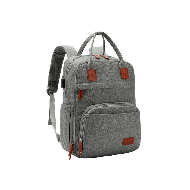 CARESTINO - Mochila Maternal Carestino Boston Gris