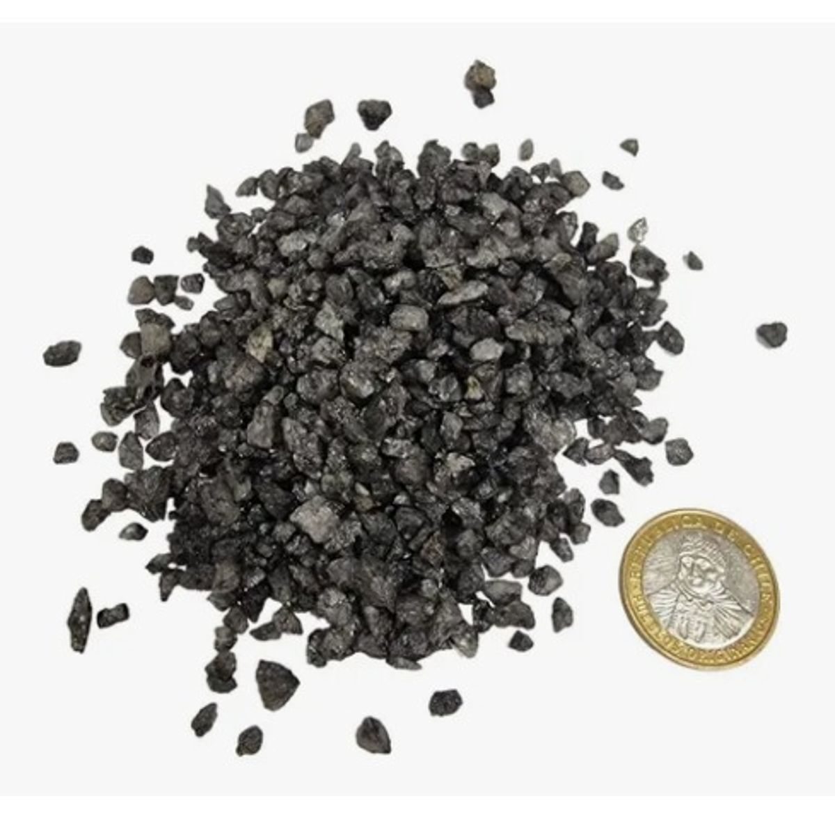 GENERICO - Cuarzo Tamaño Arroz Color NEGRO 1 kg