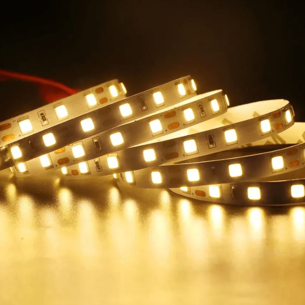 2 Cintas Led 12v 4040 7W/m IP65 60Led/m 5mt Luz Cálida, marca GENERICO - Foto 2
