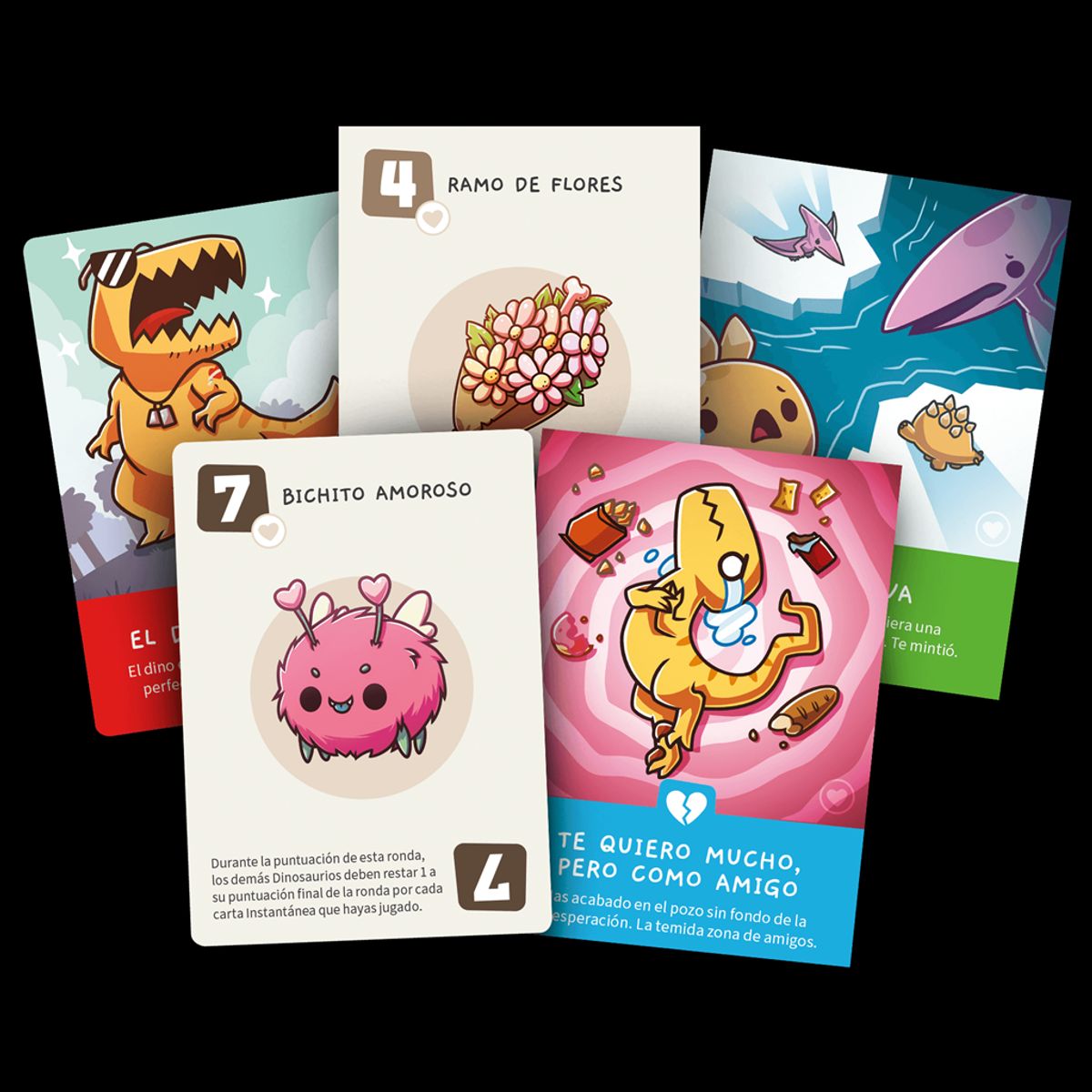 TEETURTLE - Happy Little Dinosaurs - Citas Desastrosas -  Juego de Mesa