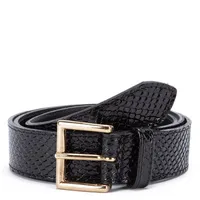 Cinturon - ancho 35mm - - Negro