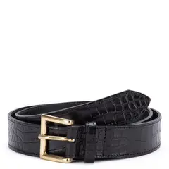 GACEL - Cinturon - ancho 35mm - - Negro