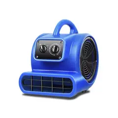 GENERICO - Soplador de 3 Velocidades Azul 200W