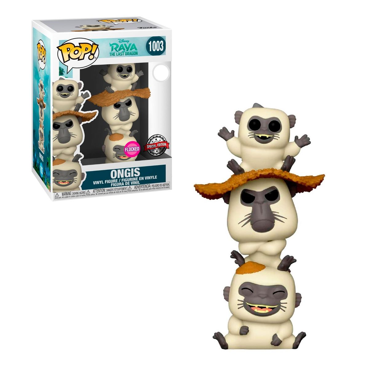 FUNKO - FUNKO POP! Disney -  Raya The Last Dragon: Ongis Flocked