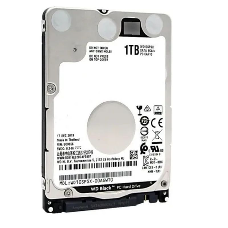 WESTERN DIGITAL - Disco Duro Interno Western Digital Blackwd10spsx Sellados