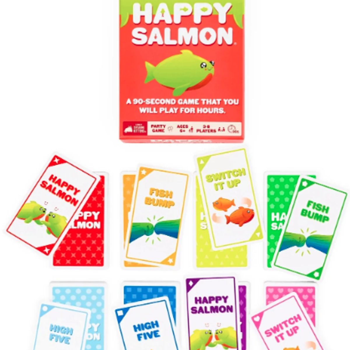 EXPLODING KITTENS - Happy Salmon - Juego de Mesa