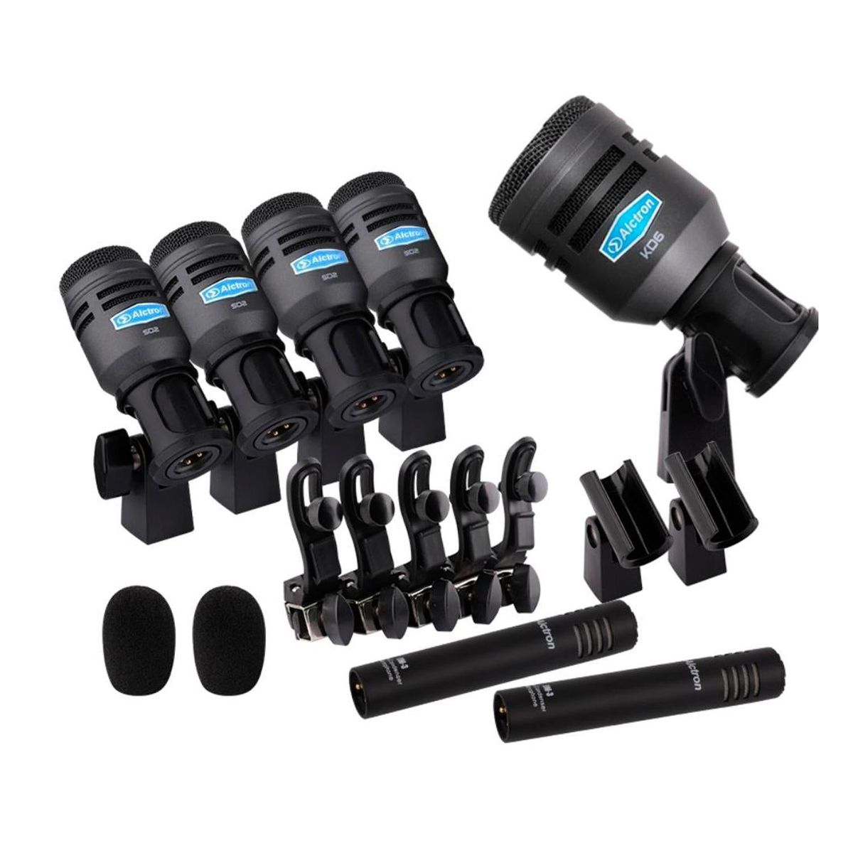 ALCTRON - Alctron T8700II Kit Micrófonos Batería