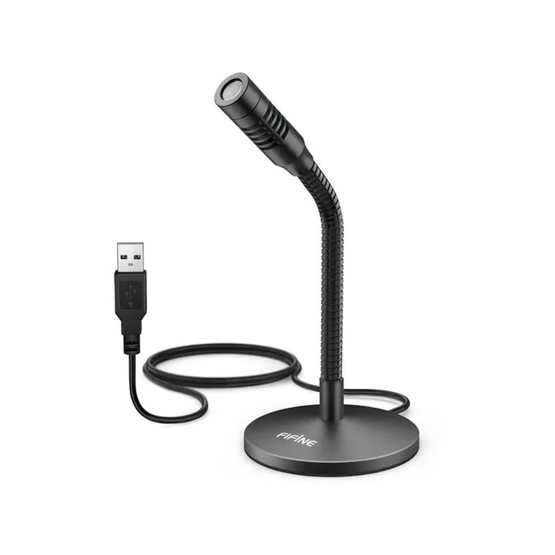 FIFINE - Fifine K050B Micrófono USB
