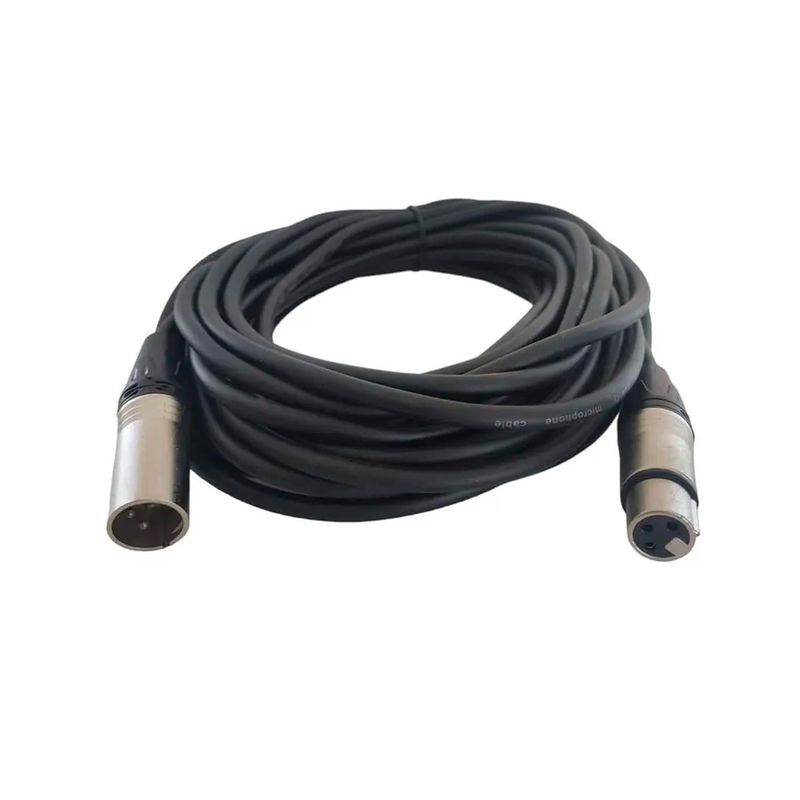 NUTECH - Nutech Cable XLR Micrófono 10 Metros