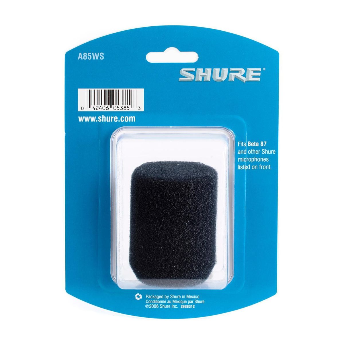 SHURE - Shure A85WS Paraviento Antipop