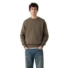 LEVIS - Polerón Hombre Authentic Crew Café