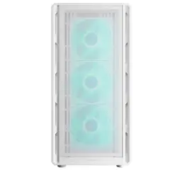 COUGAR - Gabinete AIRFACE PURE PRO WHITE RGB 4 ventiladores incluidos