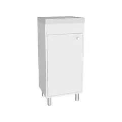 FMFURNITURE - Vanitorio 84X32X402 Cm 1 Puerta Blanco
