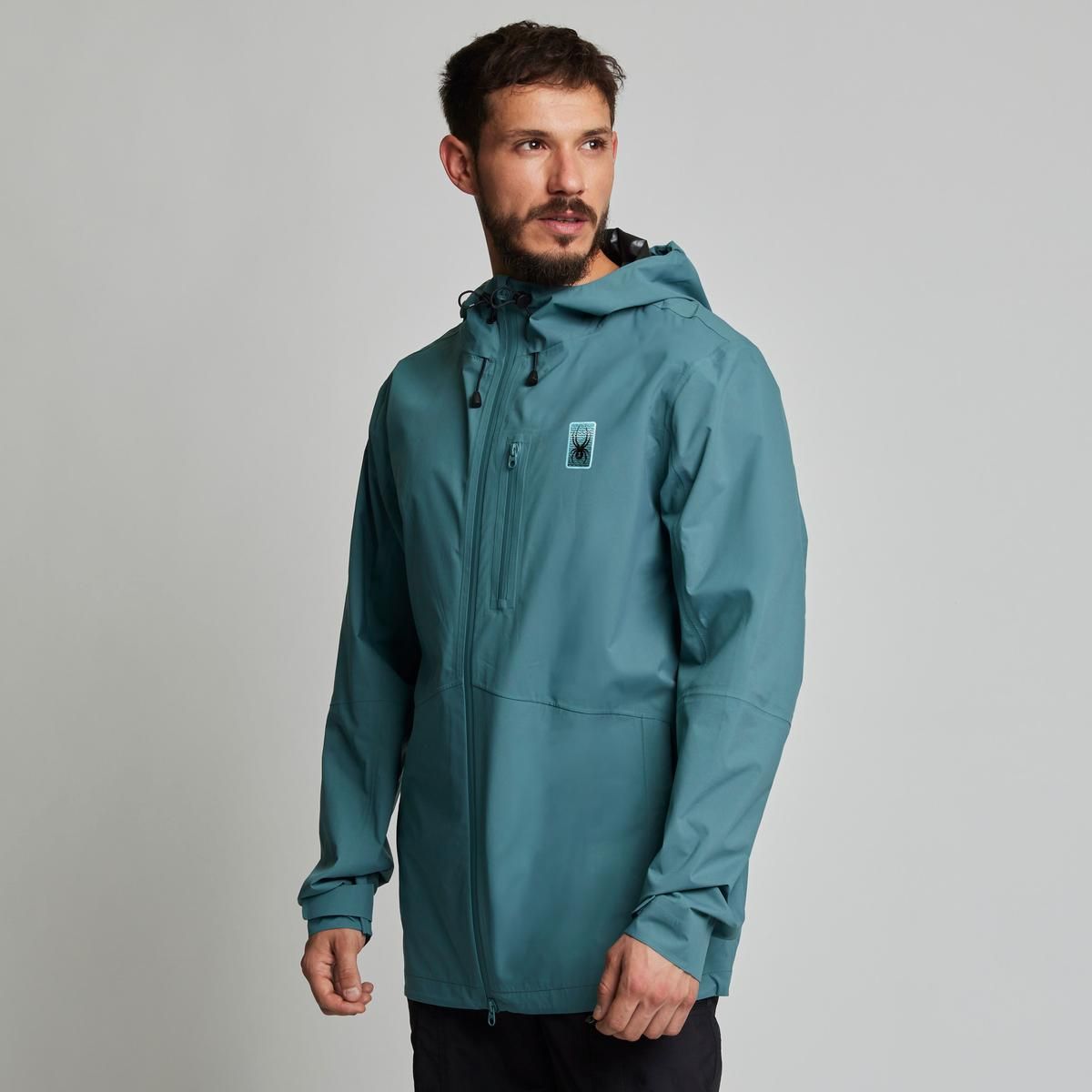 SPYDER - Chaqueta Hombre Spyder Rain Jacket Verde