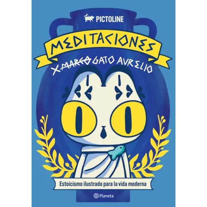 PLANETA - Libro Meditaciones de Gato Aurelio - Pictoline
