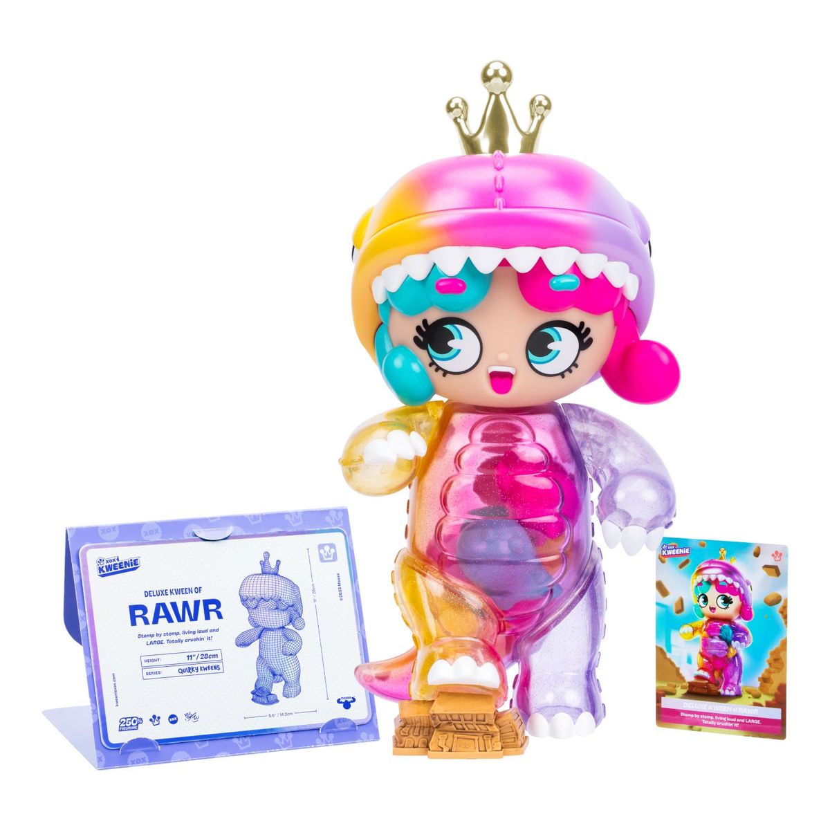BOING TOYS - Muñeca XOX Kweenie Deluxe Jurassic