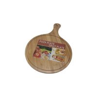 Plato De Madera Para Pizza Alimentos 30 Cm Tabla Picoteo