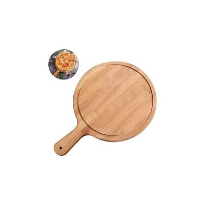 Imagen 2 del producto Plato De Madera Para Pizza Alimentos 30 Cm Tabla Picoteo