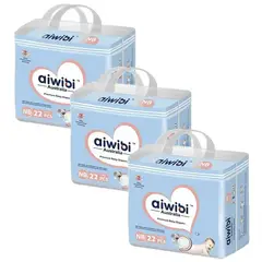 AIWIBI - Pañal X3 RN 22 (66 Pañales)