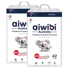 AIWIBI - Pañal Dulce Noche X2 XG 42 (84 Pañales)