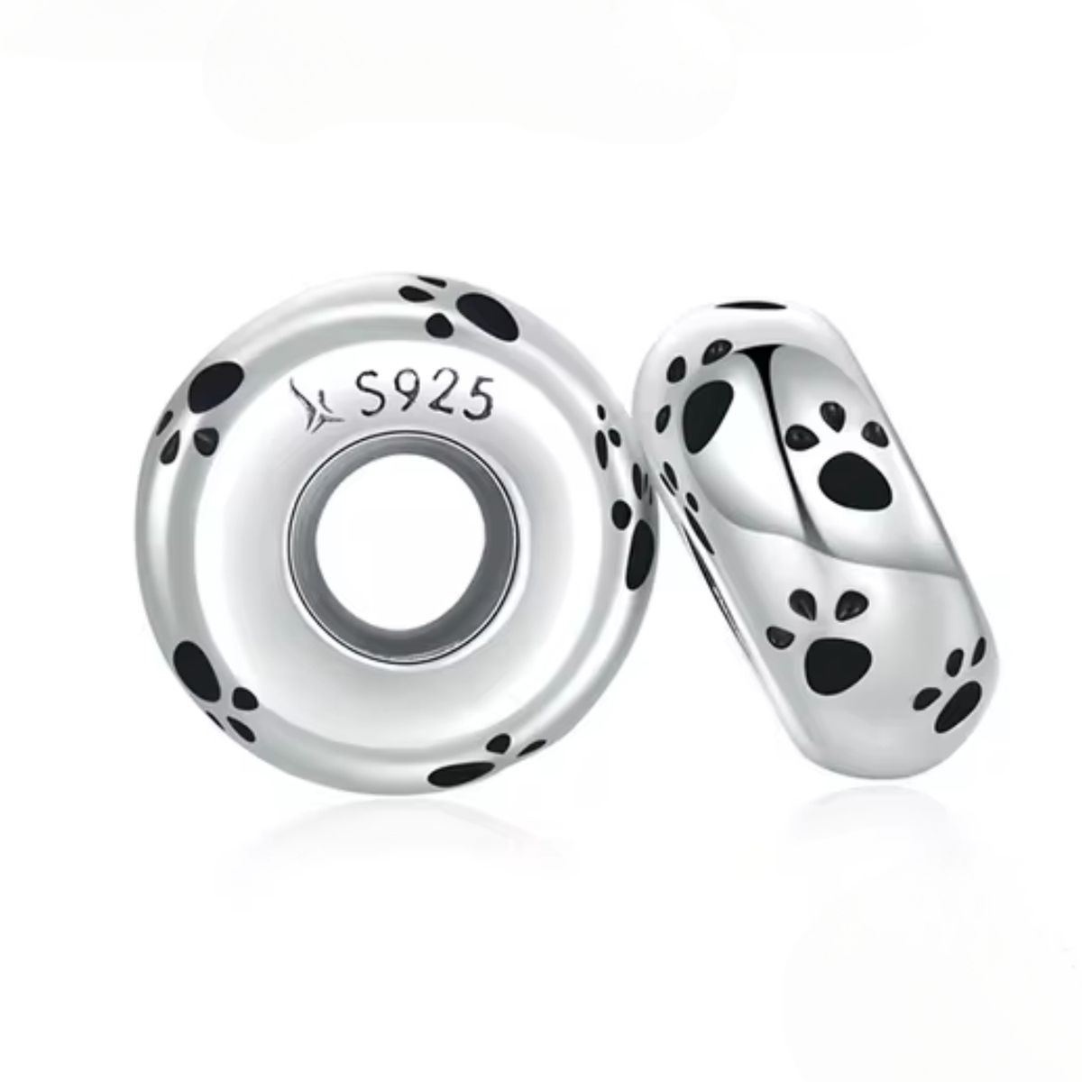 LK LUKSO - Charm Huellas Perrito en Plata 925