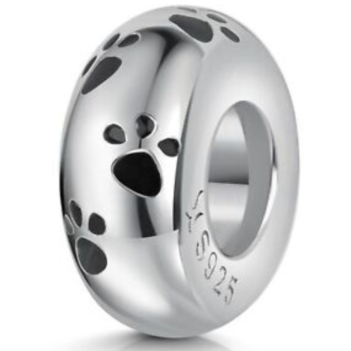 LK LUKSO - Charm Huellas Perrito en Plata 925