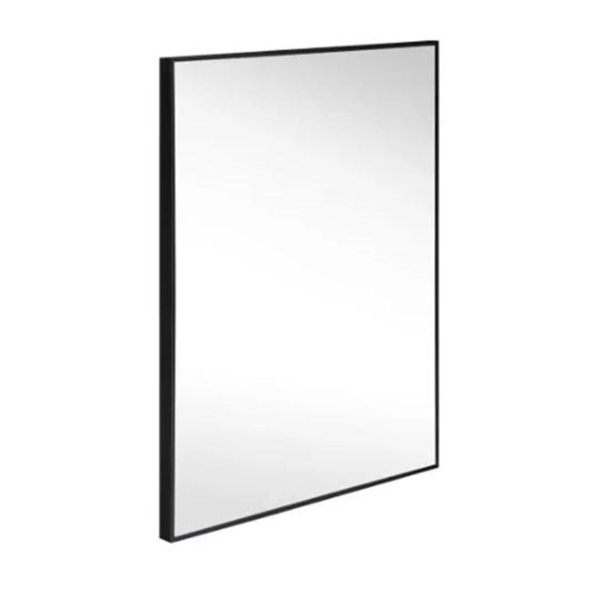 GENERICO - Espejo Rectangular 40x50cm Plast Office 4 Tonos Metalizados Negro