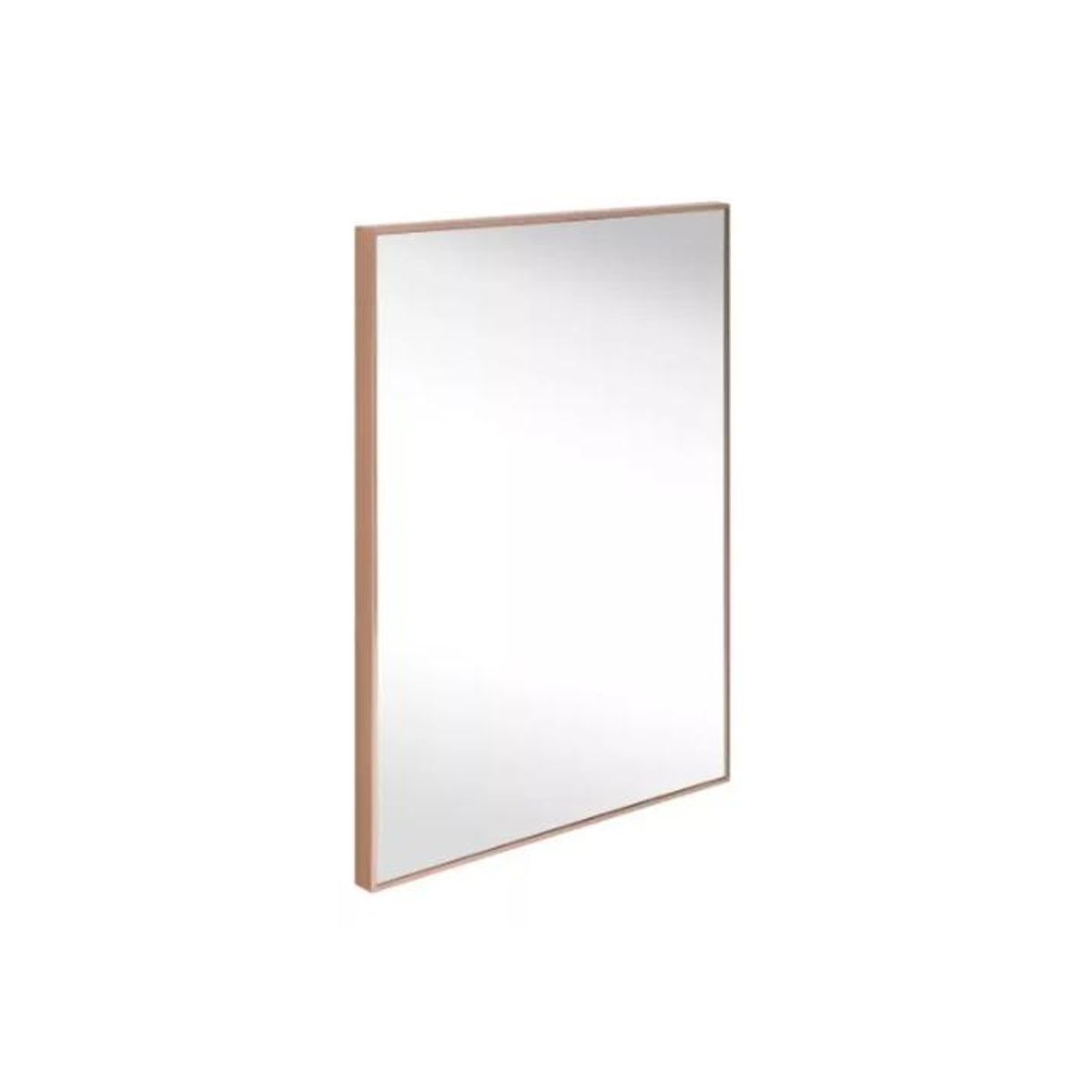 GENERICO - Espejo Rectangular 40x50cm Plast Office 4 Tonos Metalizados Terracota