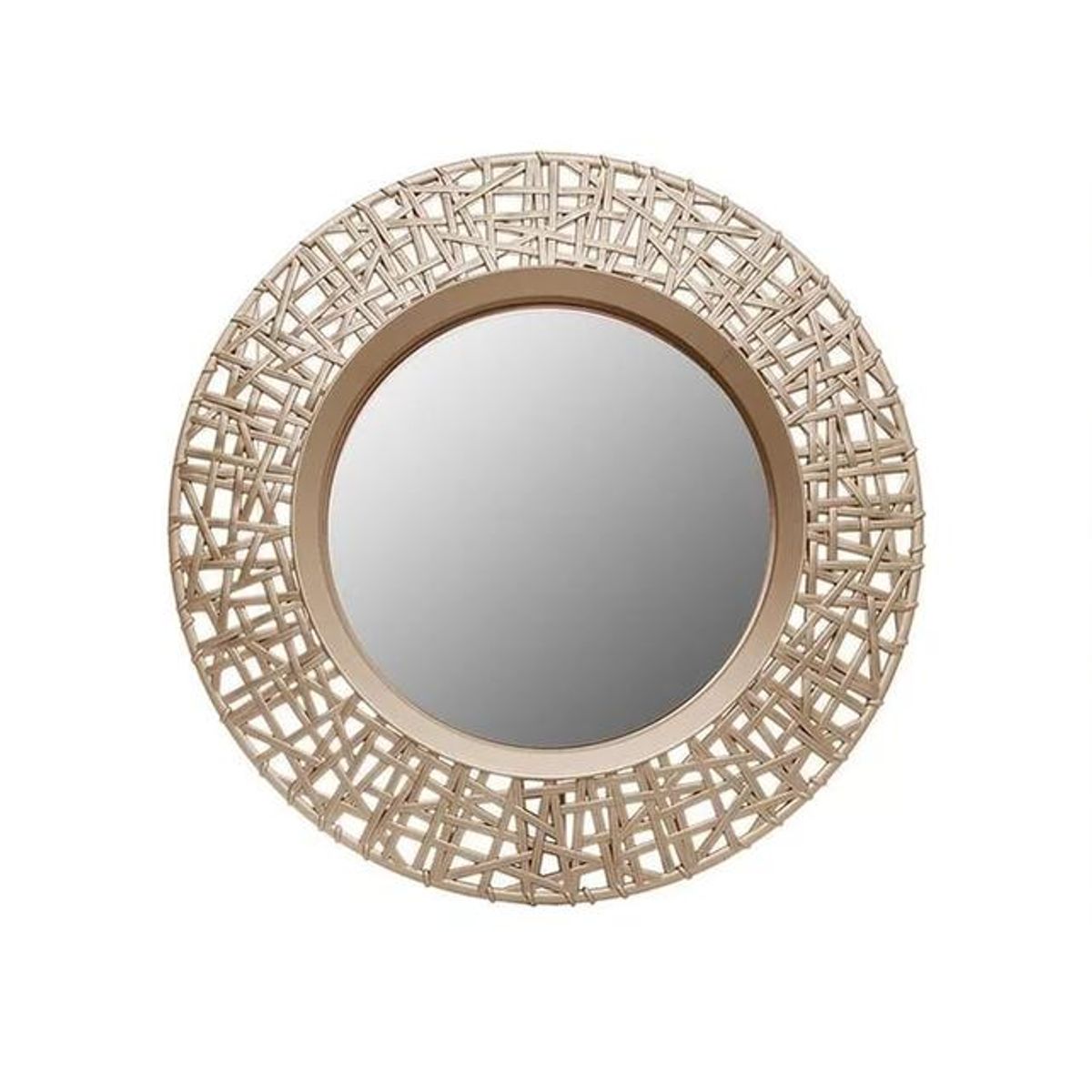 GENERICO - Espejo Decorativo 50cm de Color Único