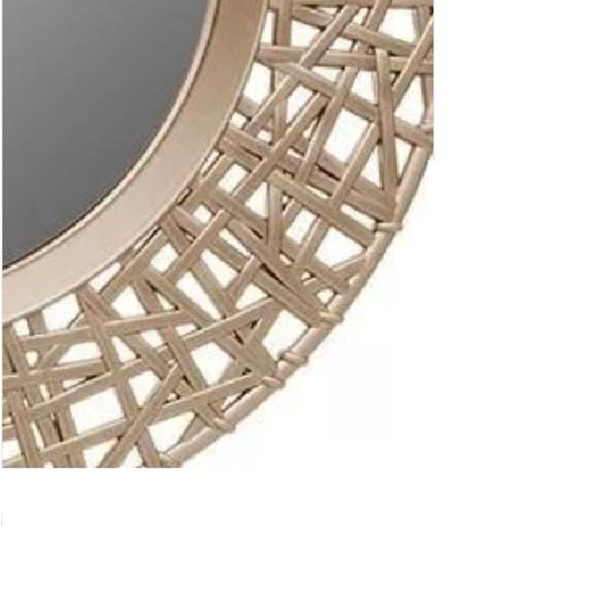 GENERICO - Espejo Decorativo 50cm de Color Único