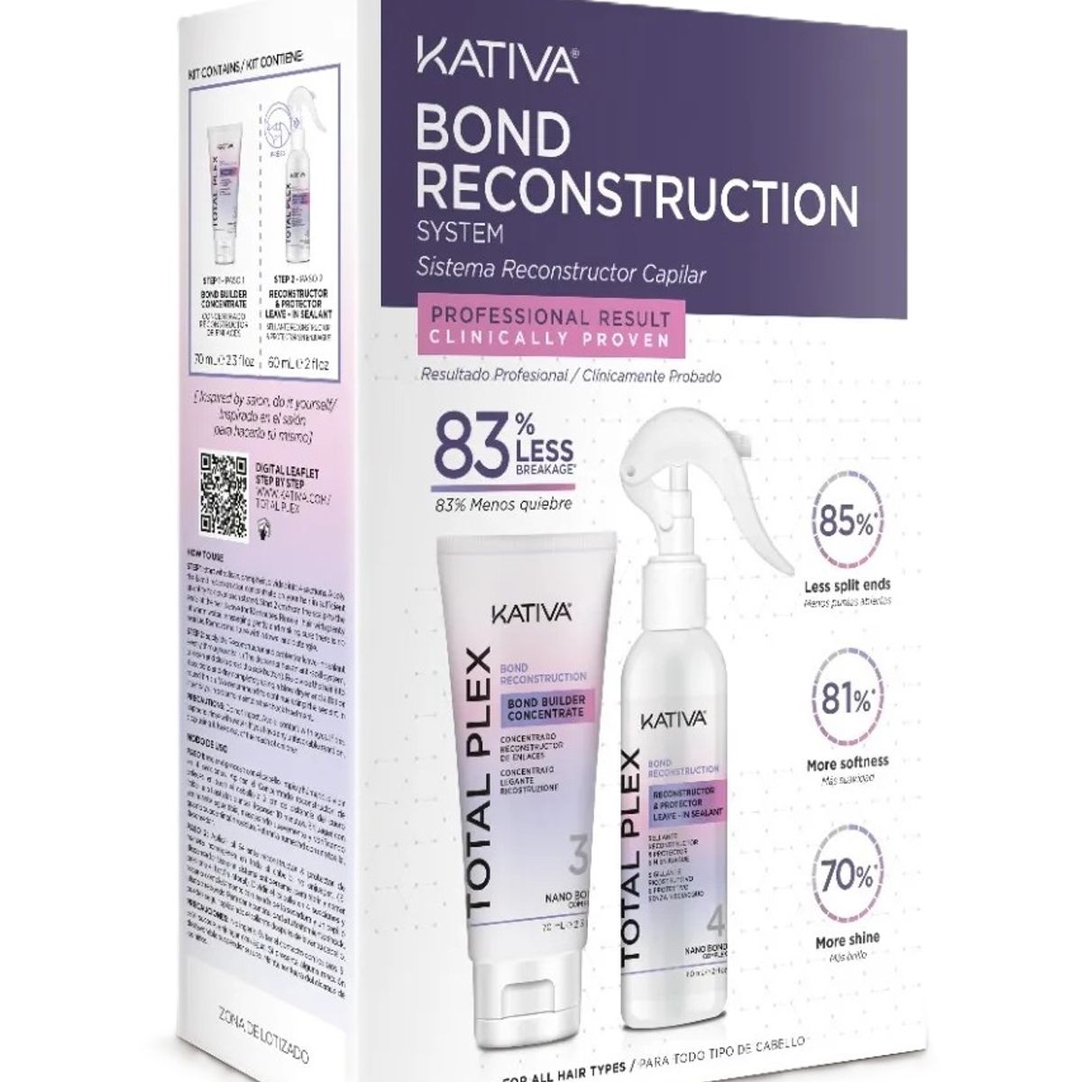 KATIVA - Tratamiento Kativa Bond Reconstrucción Capilar