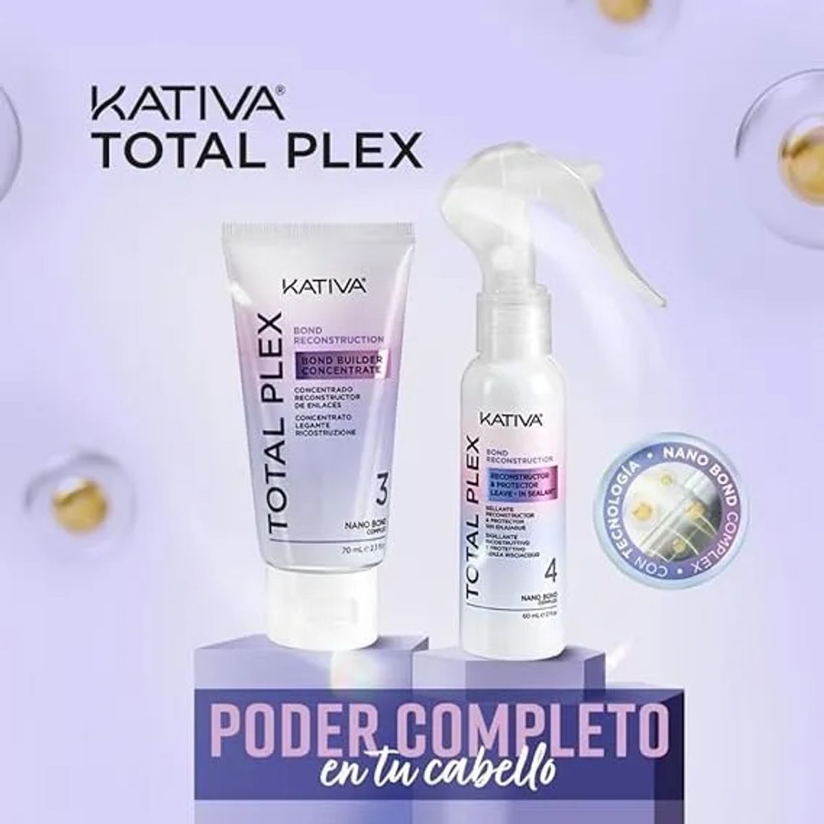 KATIVA - Tratamiento Kativa Bond Reconstrucción Capilar