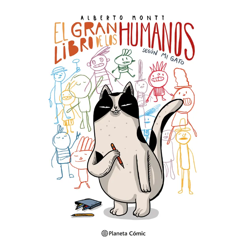PLANETA COMIC - El gran libro de los humanos según mi gato - Alberto Montt