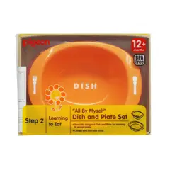 PIGEON - Set Fuente Y Plato De Aprendizaje Paso