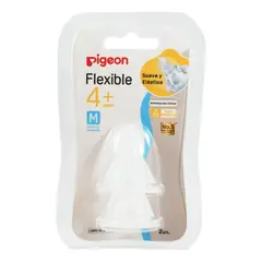 PIGEON - Chupete Biberón Pigeon, Boca Standard Talla M