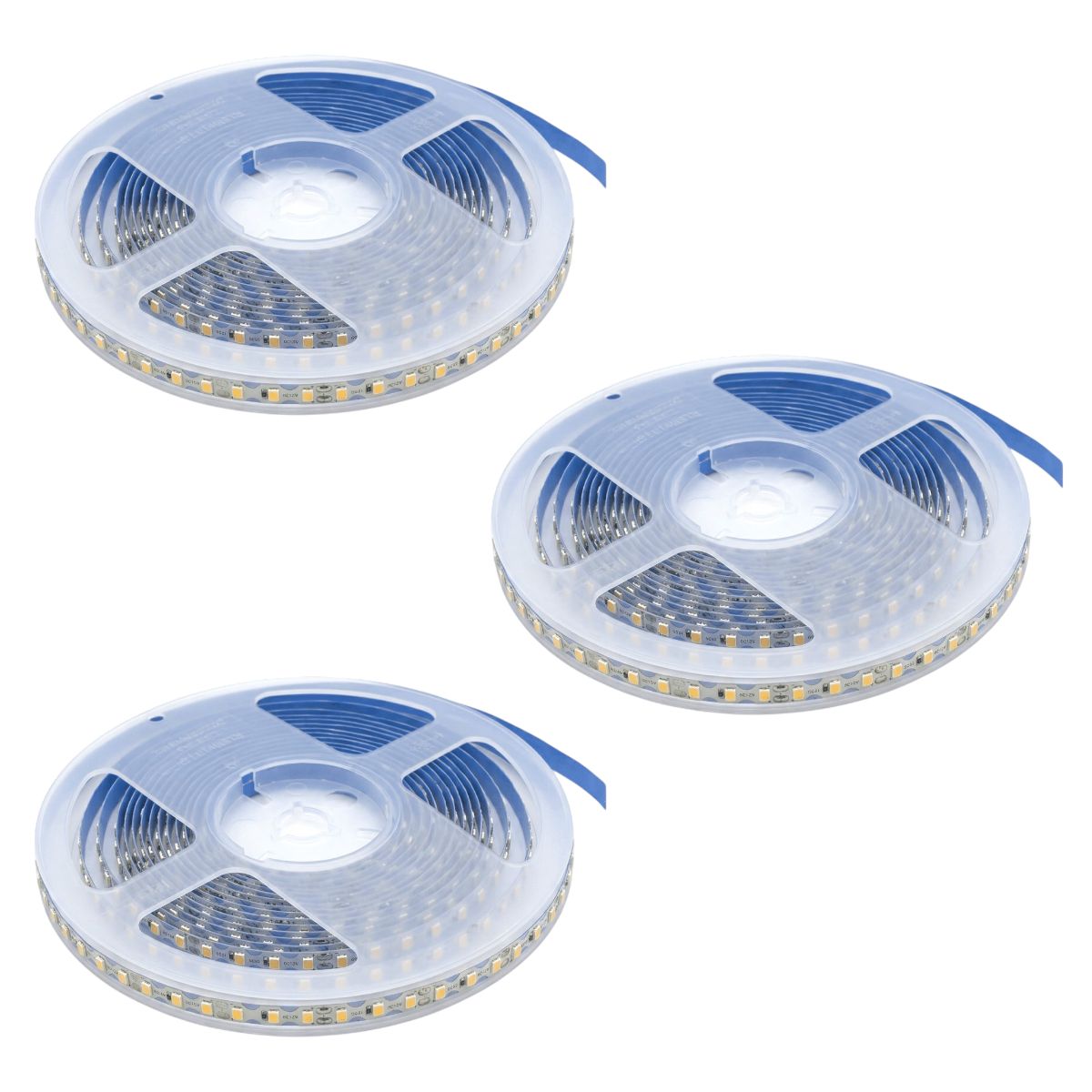 3 Cintas Led 12V Zig Zag 12W/m 120Led/m 5mt Luz Fría, marca GENERICO - Foto Principal