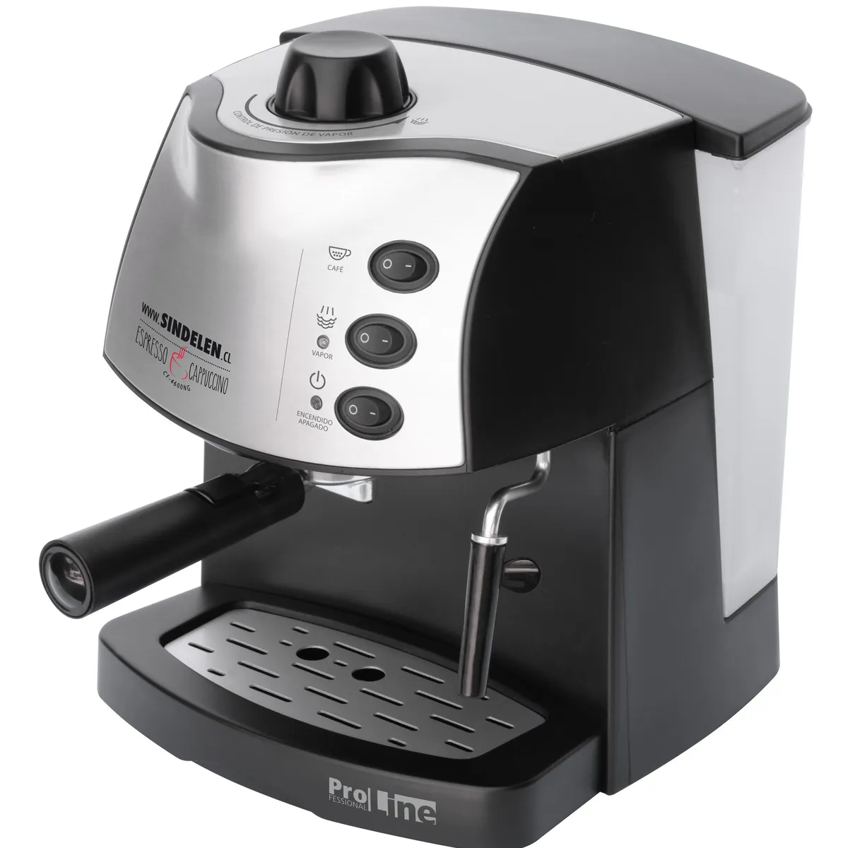 SINDELEN - Cafetera Expresso Sindelen 1,80lt Cf-4600 Negra