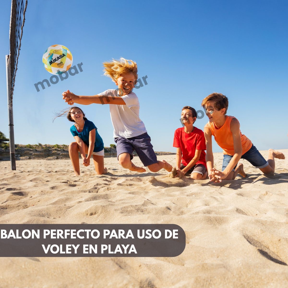 MIKASA - Pelota Volleyball Playa Balon Voleibol Voley Mikasa Bv543C