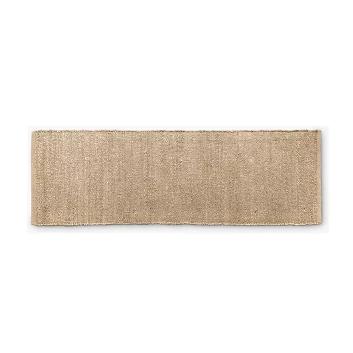 GENERICO - Alfombra Pasillo Yute Sahara 120 cm Crudo