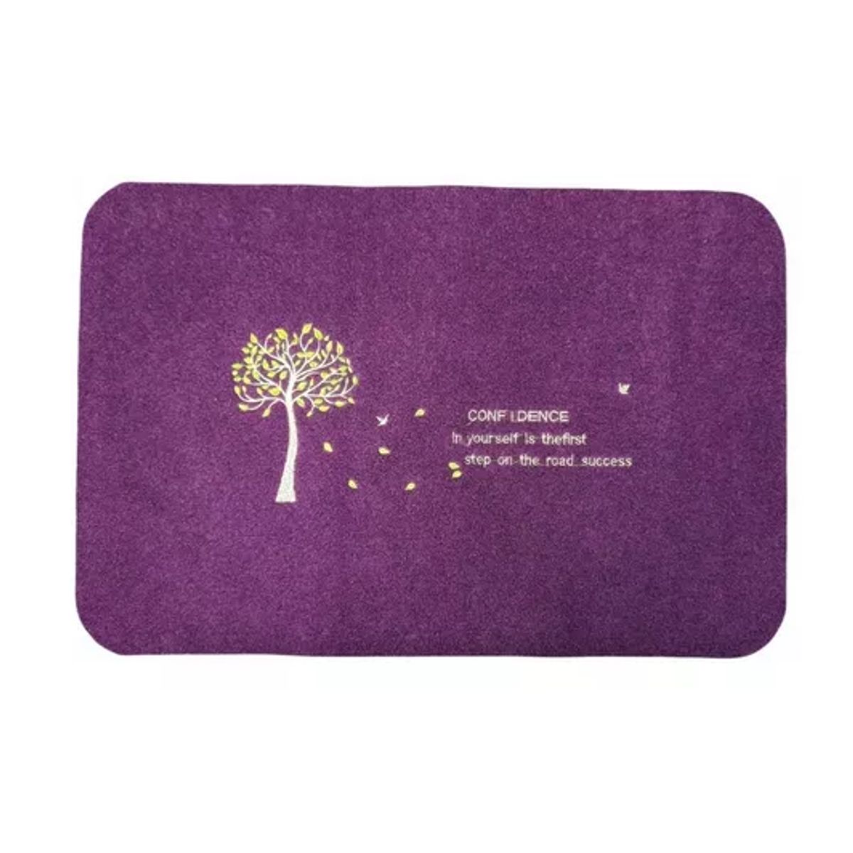 GENERICO - Alfombra Limpiapiés 40x60 cm Morado
