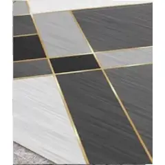 GENERICO - Alfombra Living con Diseños 180x200 cm Diseño 18