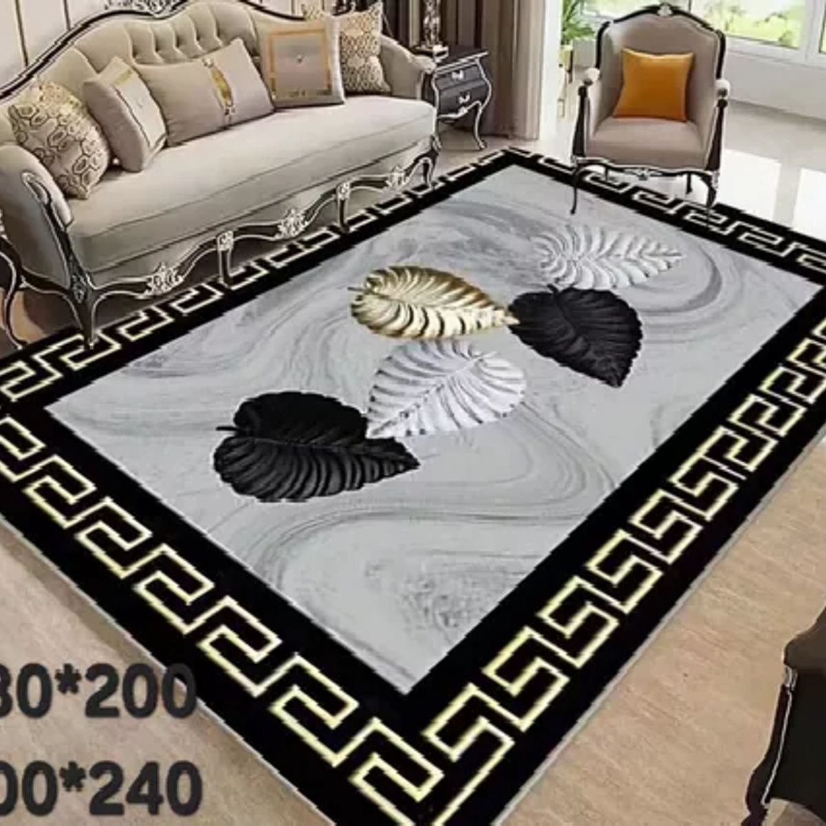 GENERICO - Alfombra Living con Diseños 180x200 cm Diseño 19