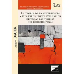 TOP10BOOKS - LIBRO Teoría De La Advertencia Y Una Exposición Y Evaluacion