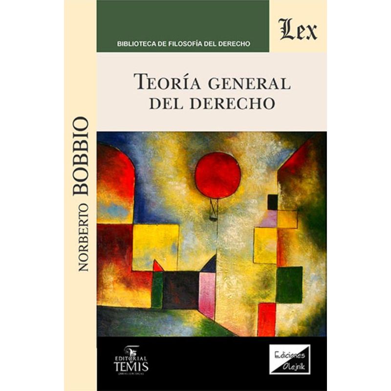 TOP10BOOKS - LIBRO TEORÍA GENERAL DEL DERECHO / NORBERTO BOBBIO / OLEJNIK EDICIONES