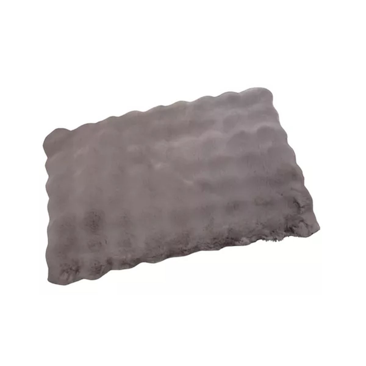 GENERICO - Alfombra Sofá Antideslizante para Baño Gato o Dormitorio 40x60 cm Gris