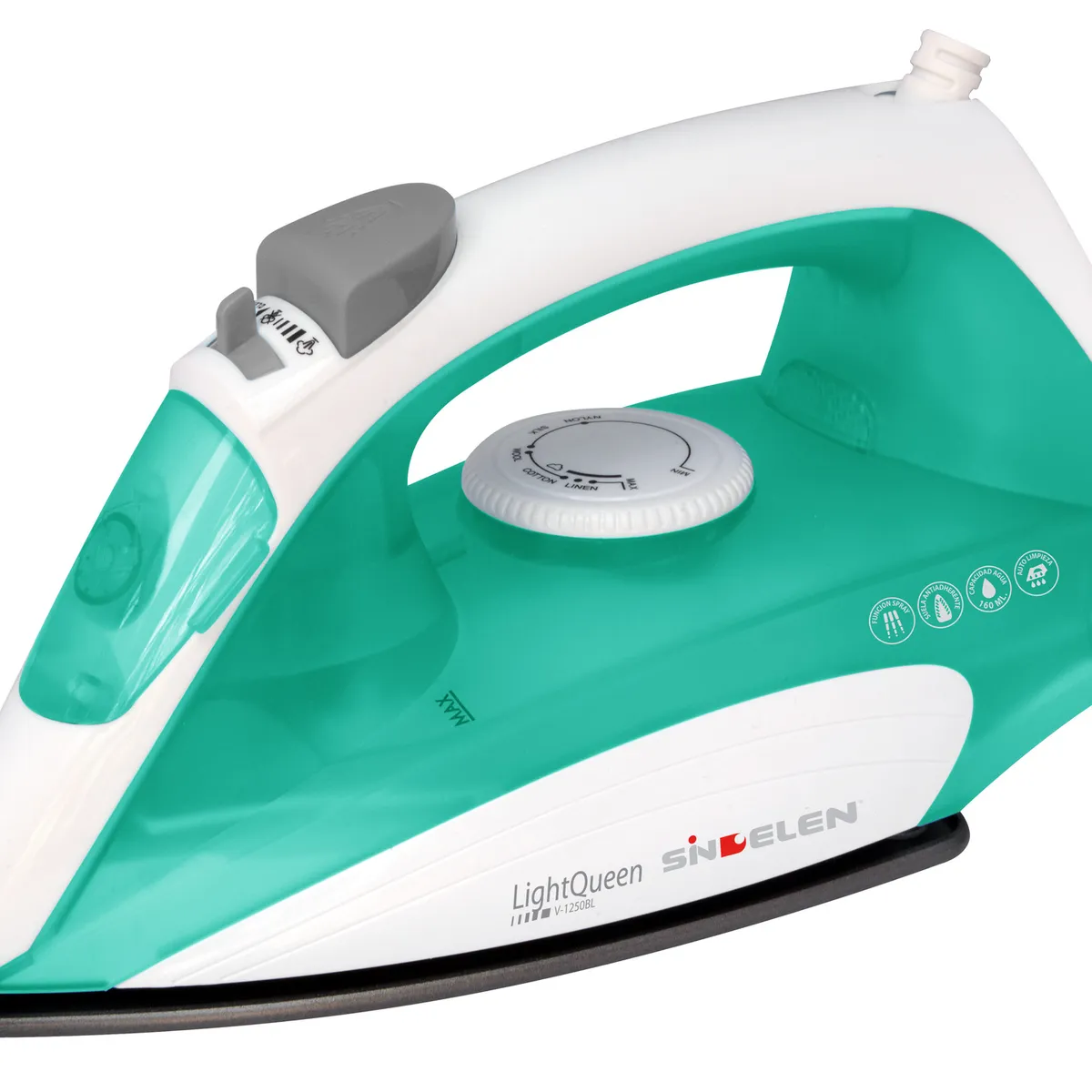 SINDELEN - Plancha a vapor V-1250BL