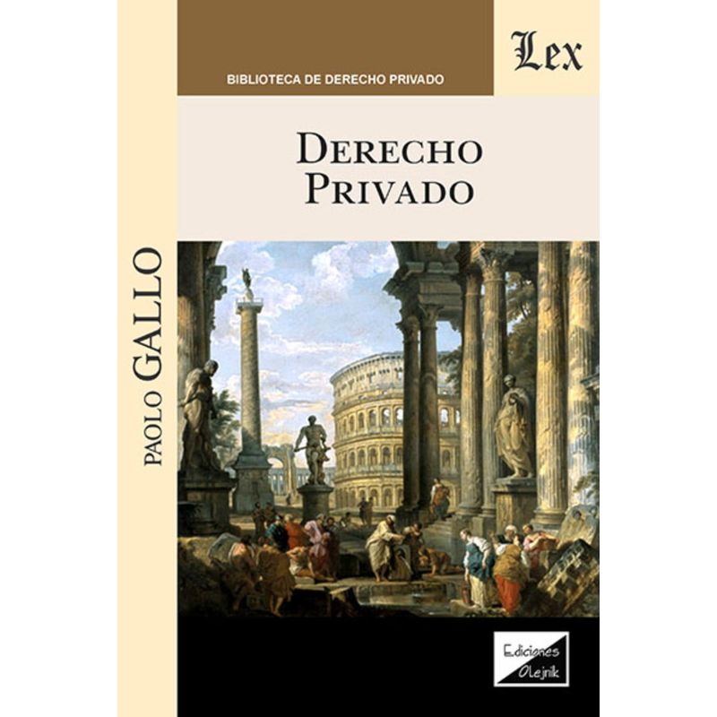 TOP10BOOKS - LIBRO DERECHO PRIVADO / PAULO GALLO / OLEJNIK EDICIONES