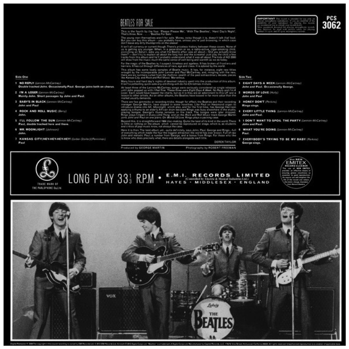 HITWAY MUSIC - BEATLES - BEATLES FOR SALE - VINILO