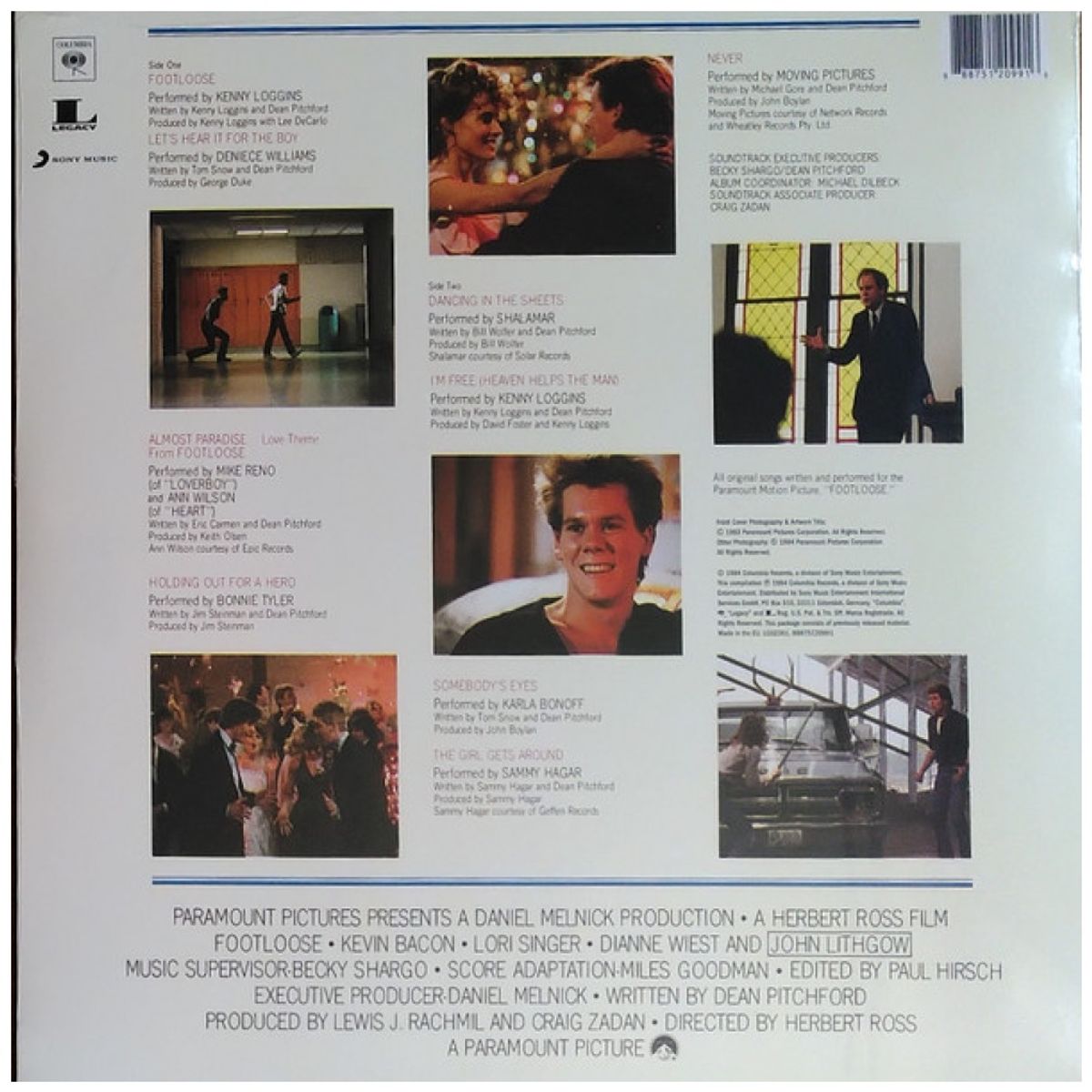 HITWAY MUSIC - FOOTLOOSE - OST - VINILO